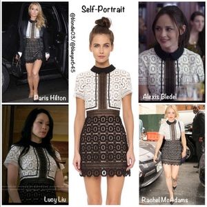 Self-Portrait “Felicia” Lace Dress US 4 UK 8